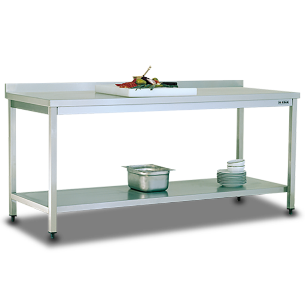 Working Table With Bottom Shelf
