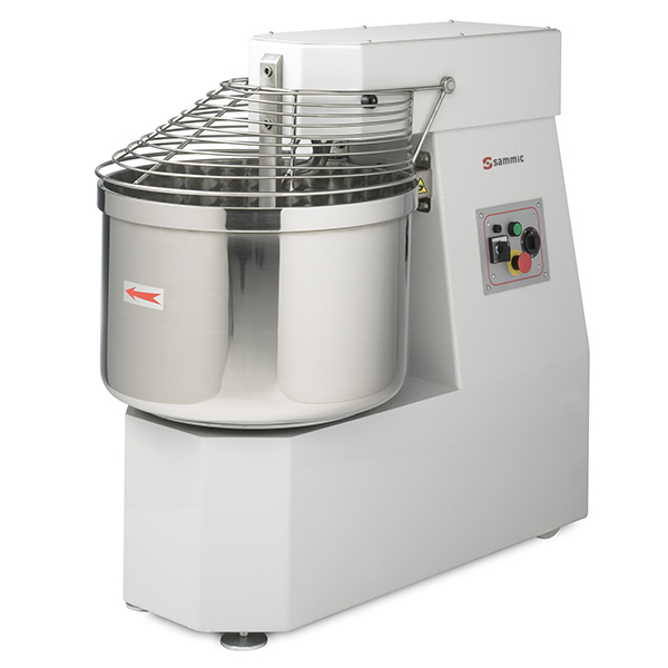 Spiral dough mixers