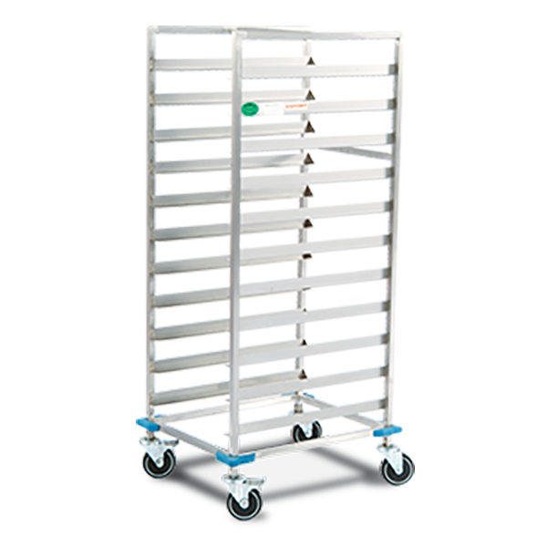 Tray Transport trolley for 2/1 GN container