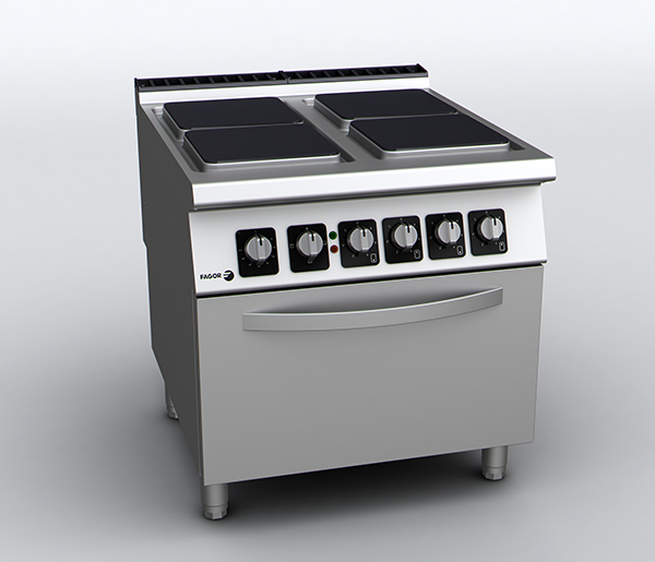 Four burner cooker