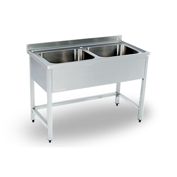 Double Bowl Sink Unit