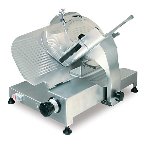 Gear driven commercial slicers